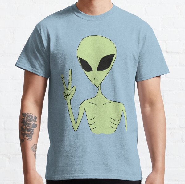 peace alien Classic T-Shirt