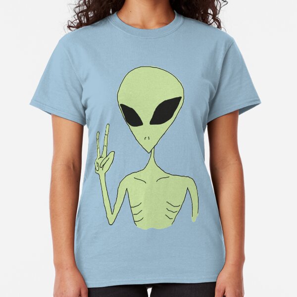 peace alien Classic T-Shirt
