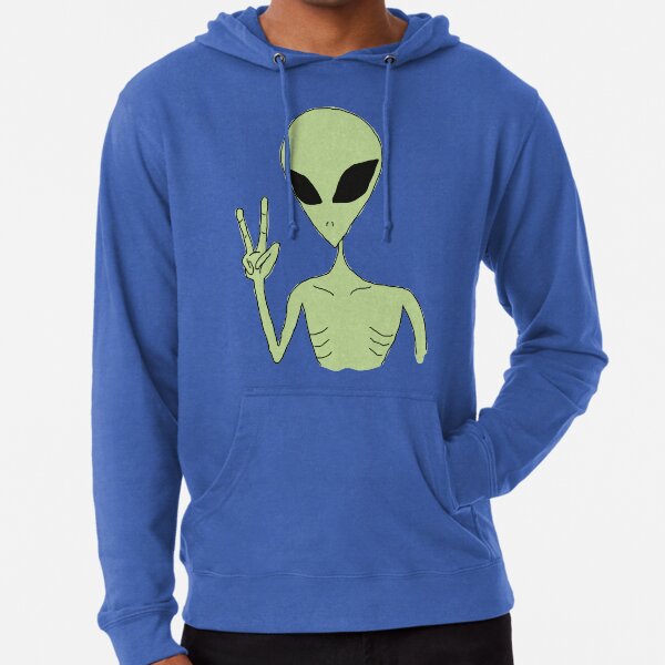 peace alien Lightweight Hoodie