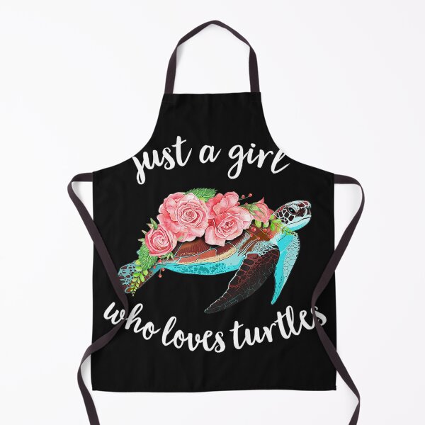 Item preview, Just A Girl Who Loves Turtles Shirt Floral Sea Turtle  designed and sold by ElesaFox.