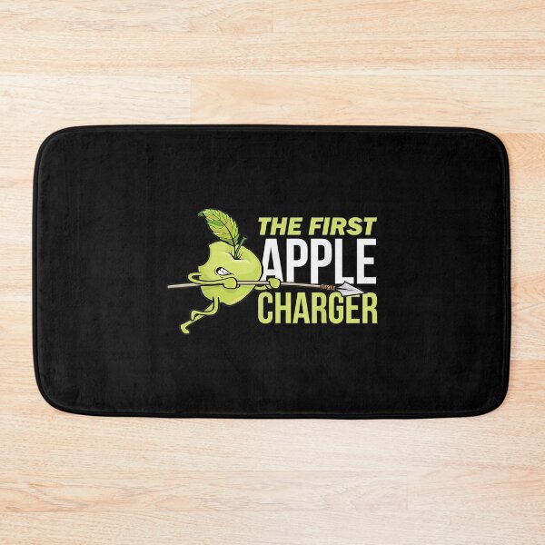 Item preview, The First Apple Charger Cool Pun Man Woman Gift designed and sold by idabry.