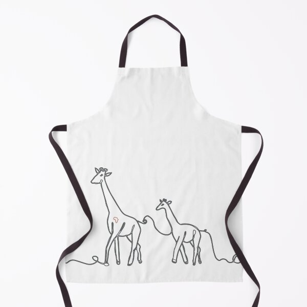 Item preview, Giraffe mother and calf - My heart is in Africa designed and sold by Ninjani Greetings.