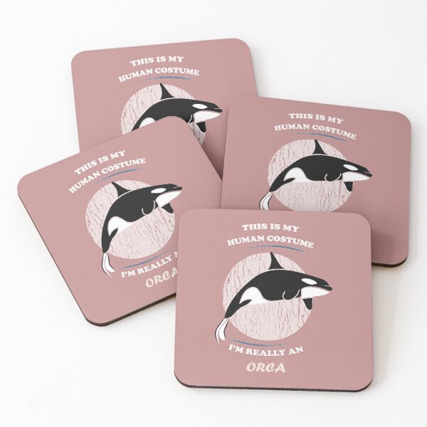 Item preview, This is My Human Costume I'm Really An Orca Whale designed and sold by Ay-mane.