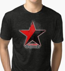No Gods No Masters - Anarchist Star - grunge Tri-blend T-Shirt