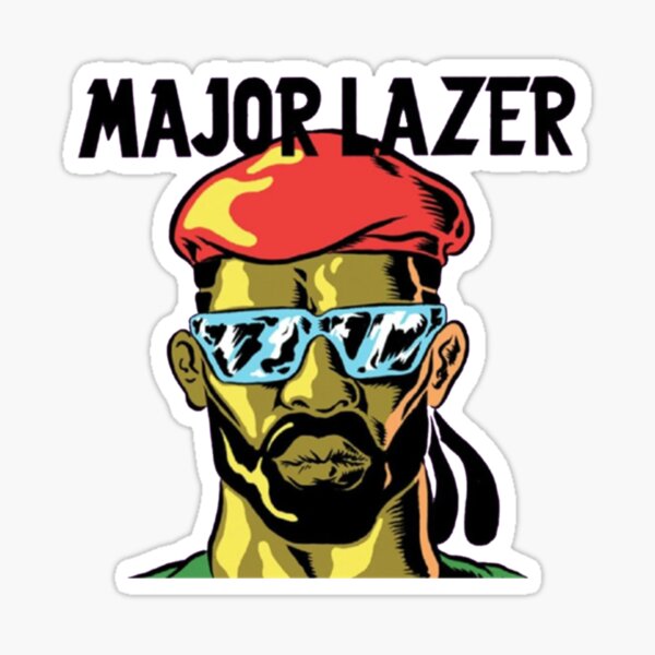 major lazer Sticker