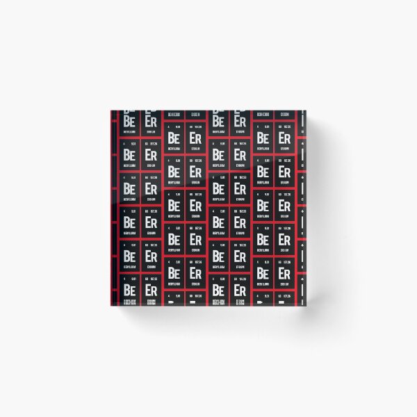 Item preview, Beer - Periodic Table of Elements designed and sold by Distrowlinc.