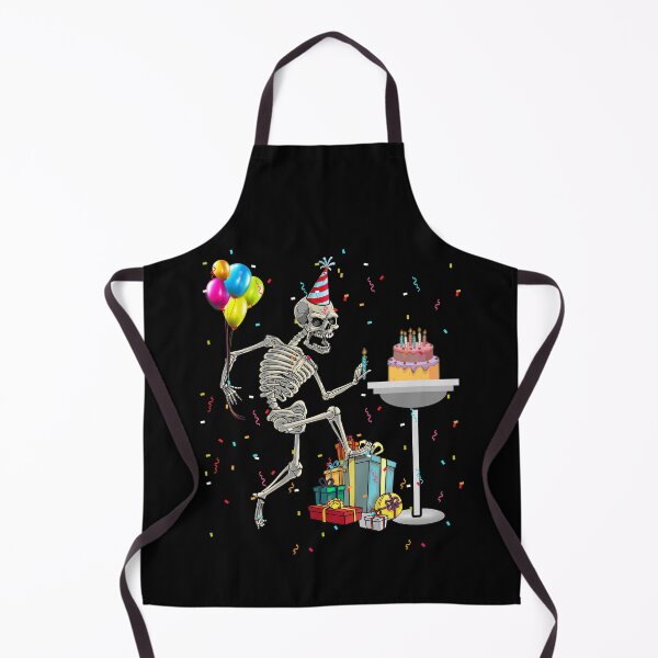 Artikelvorschau, Skelett mit Box Geschenk Ballon Party Halloween entworfen und verkauft von BaseStore.