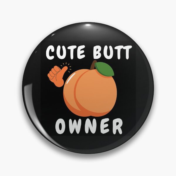 Item preview, Big Butt Tee,Big Cute Butt Tshirt,Butt Picture Peach Tshirt,Big Ass Black Tshirt  designed and sold by BuddyBoots.