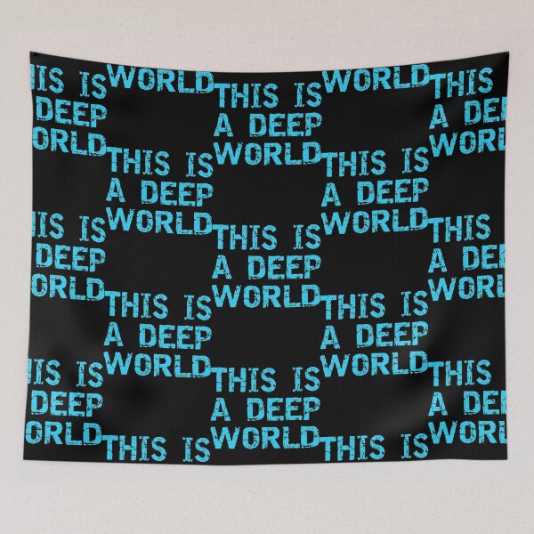 Item preview, This Is A Deep World  designed and sold by CyBertin98.