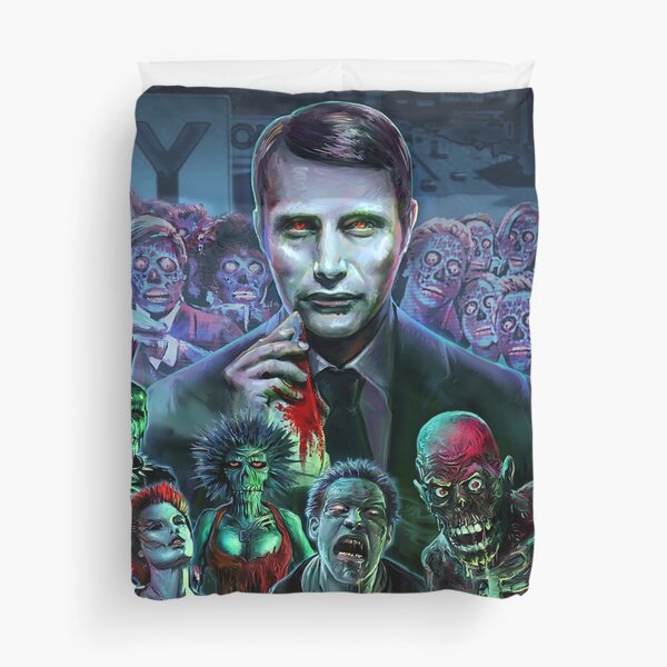 Hannibal Holocaust - They Live - Living Dead Duvet Cover