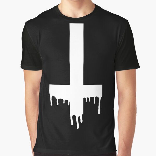 Item preview, dripping cross white designed and sold by myacideyes.