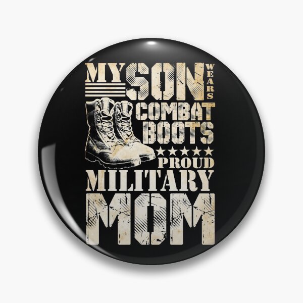 Artikelvorschau, Son Wears Combat Boots Military Mom Military Family Gear entworfen und verkauft von DynamicDesign.