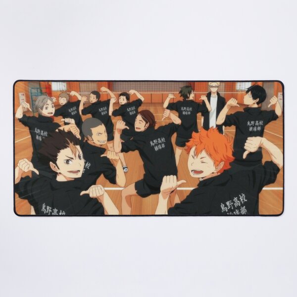 HAIKYU TAPESTRY wall scroll. USA SELLER! Karasuno high vs Nekoma high.  Anime.