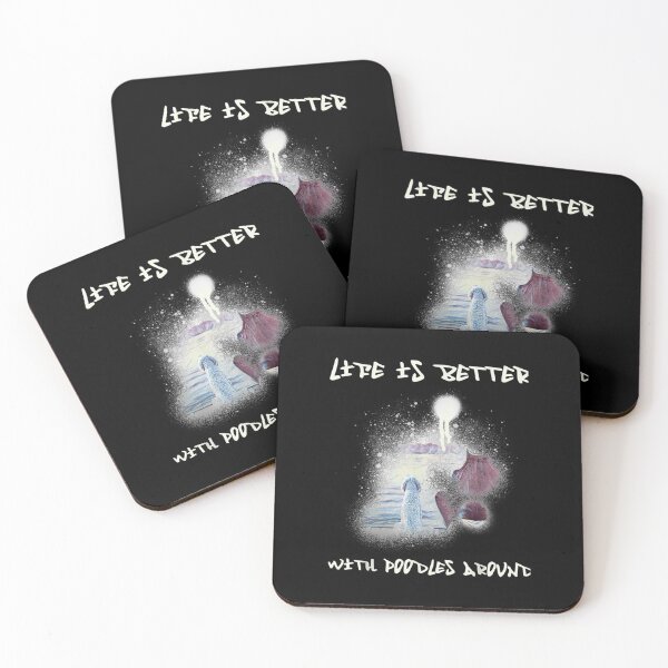 Item preview, Life is Better With Poodles Around Poodle Lover Essential T-Shirt designed and sold by KiannaSchroeder.