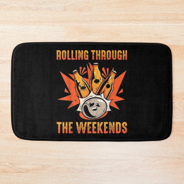 Item preview, Bowling Rolling Through The Weekend Beer Bar Pub designed and sold by idabry.