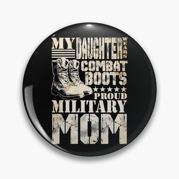 Artikelvorschau, Daughter Wears Combat Boots Military Mom Military Family Gear entworfen und verkauft von DynamicDesign.