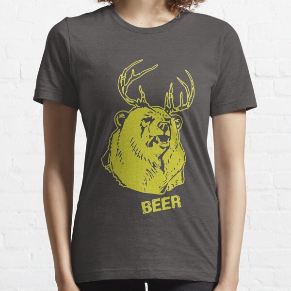 Item preview, Macs Bear Plus Deer Shirt & More Essential T-Shirt designed and sold by KiannaSchroeder.