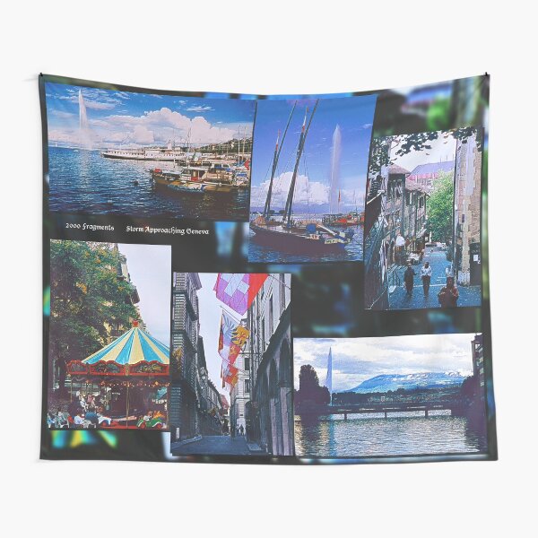 2000 FRAGMENTS ~ Storm Approaching Geneva Tapestry