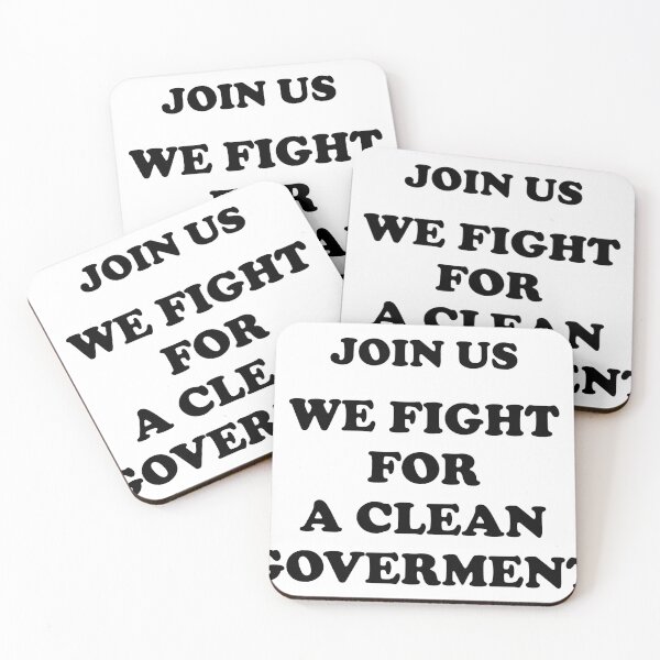 Item preview, Join Us, We fight for a clean government designed and sold by AMGraphicStudio.