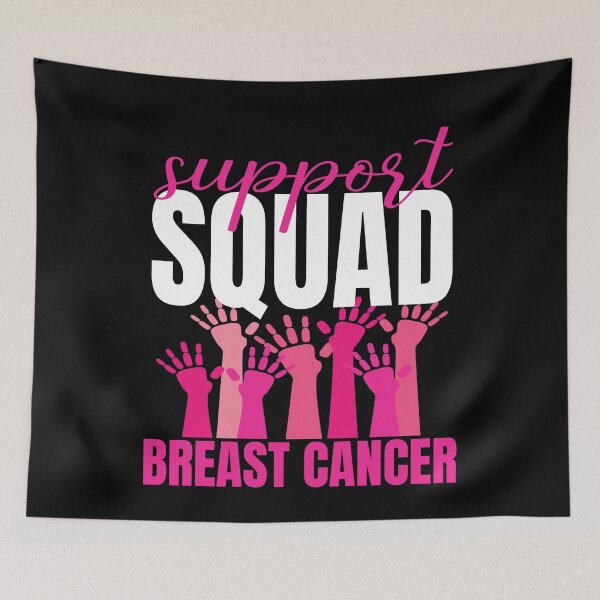 Item preview,  Support squad breast cancer awareness Breast Cancer Warrior pink design designed and sold by mydreamcatcher.