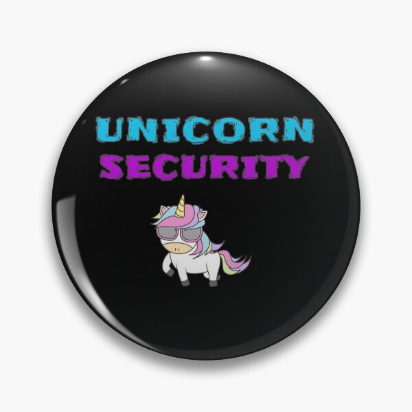Item preview, Unicorn security designed and sold by FabulousBites.
