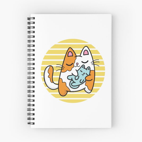 Item preview, Cat Kitten Cradle Against Yellow Moon designed and sold by PosterpartyCo.