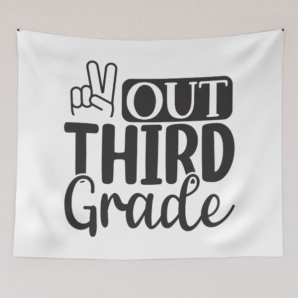 Item preview, Out Third Grade - Funny Design For Teachers And Thid Graders designed and sold by Prince - Bestseller ★★★★★.