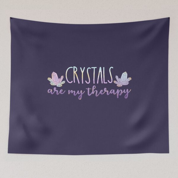 Item preview, Crystals Are My Therapy designed and sold by GrimButterfly.