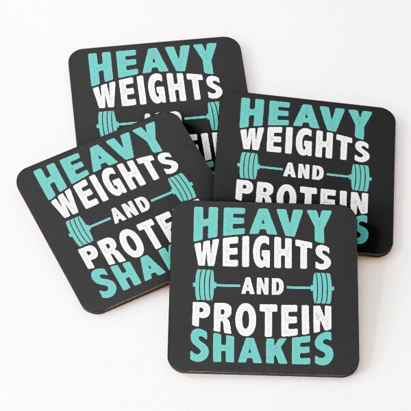 Item preview, Heavy Weights And Protein Shakes. designed and sold by wkyip79.