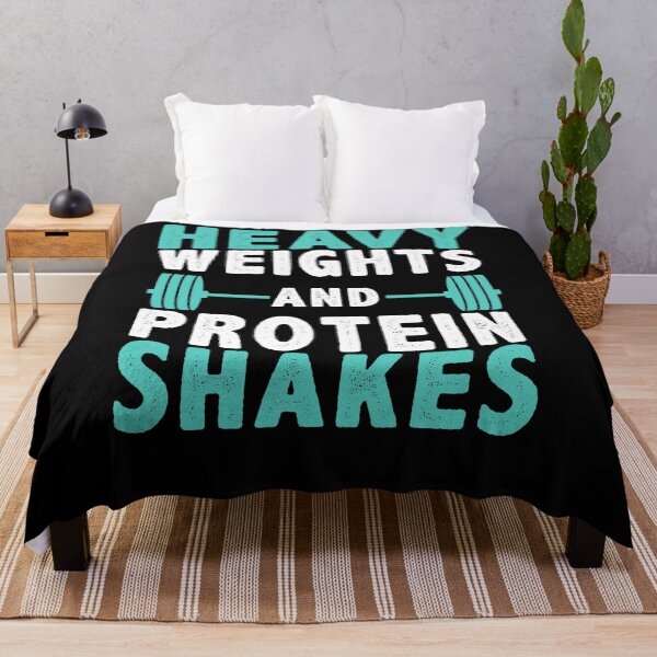 Item preview, Heavy Weights And Protein Shakes. designed and sold by wkyip79.