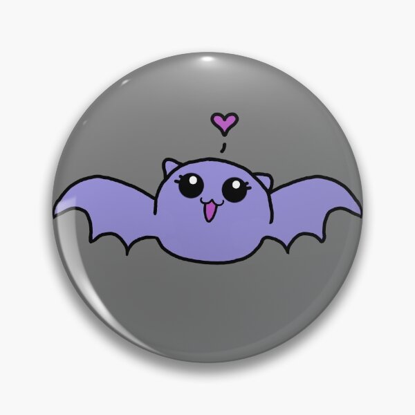 Item preview, Cute halloween bat kawaii chibi love designed and sold by NerdyChibi.