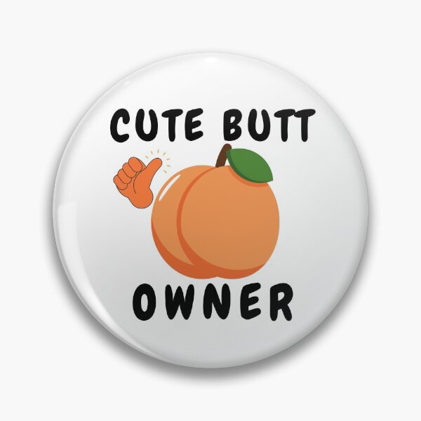 Artikelvorschau, Süßer Hintern Besitzer, Big Butt Tee, Big Cute Butt Tshirt, Butt Bild Pfirsich Tshirt, Big Ass Black Tshirt entworfen und verkauft von BuddyBoots.