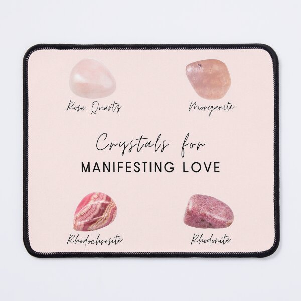 Item preview, Crystals for Manifesting Love designed and sold by mooneko.