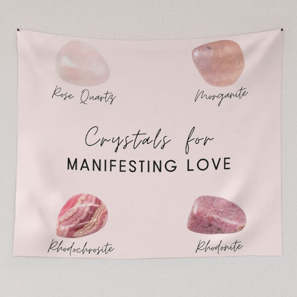 Item preview, Crystals for Manifesting Love designed and sold by mooneko.