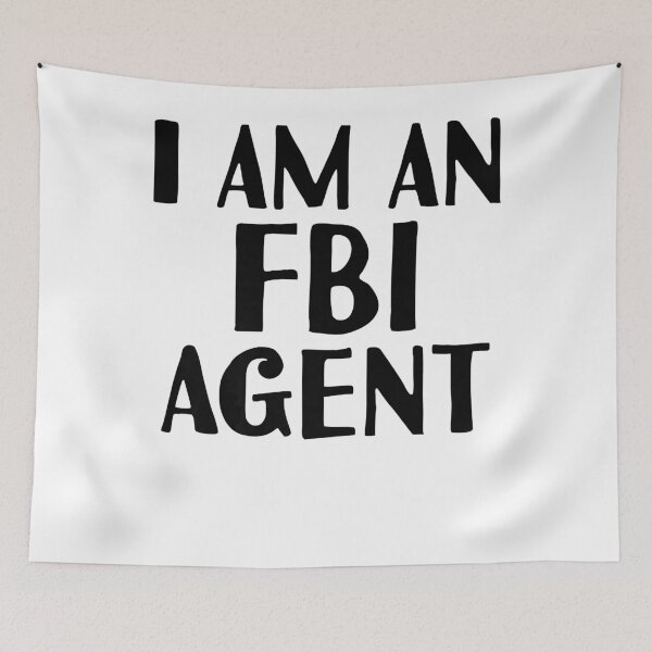 Item preview, Funny White Lie Party - I Am An FBI Agent designed and sold by ColbathJelia.