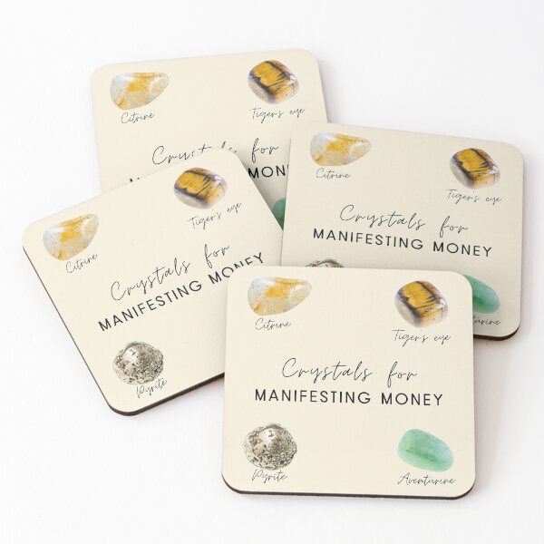 Item preview, Crystals for Manifesting Money designed and sold by mooneko.
