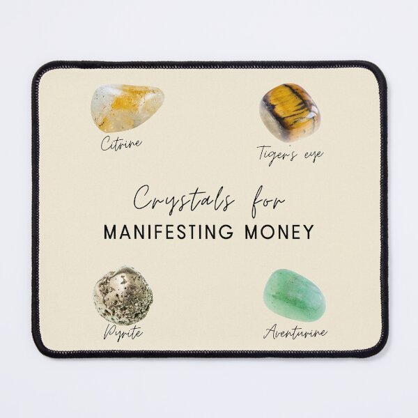Item preview, Crystals for Manifesting Money designed and sold by mooneko.