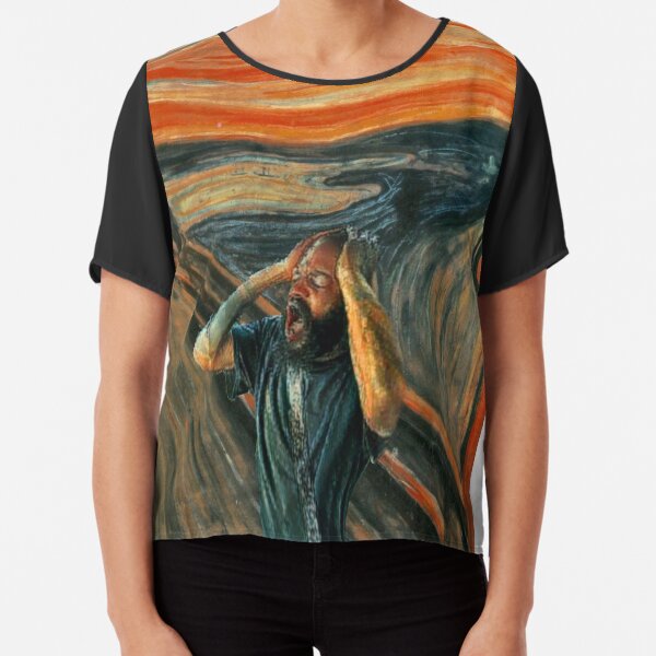 The Scream (Death Grips) Chiffon Top