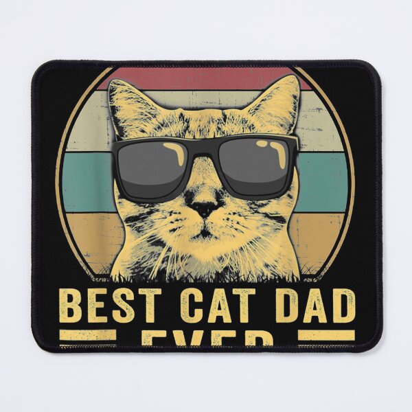 Item preview, Vintage Best Cat Dad Ever Bump Fit designed and sold by MivaanshiAhe.