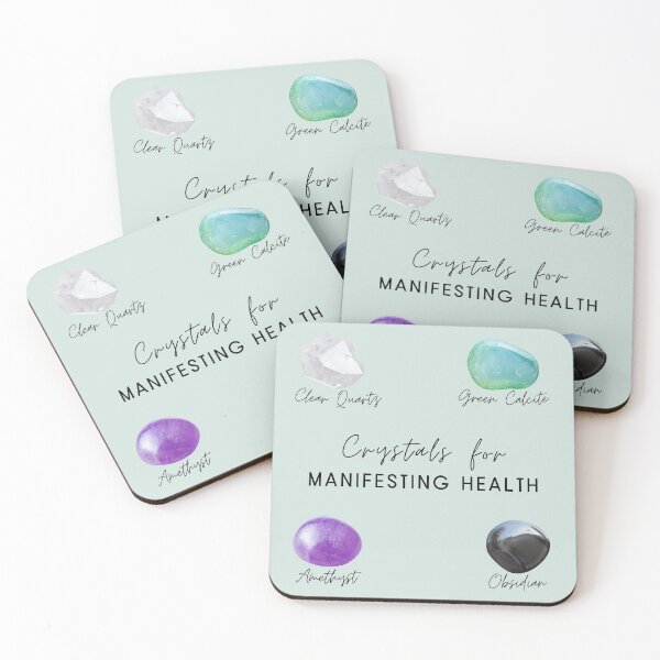 Item preview, Crystals for Manifesting Health designed and sold by mooneko.