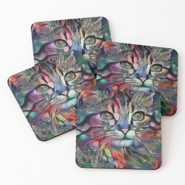 Item preview, Zangane, cat, chat, cat, kitty, chaton, léa roche paintings designed and sold by L. ROCHE.