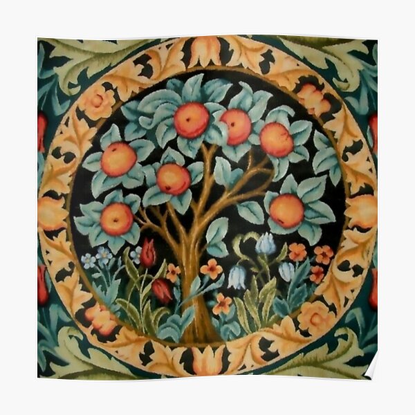 William Morris - Orange Tree,No,03. Poster
