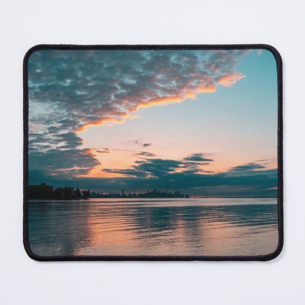 Item preview, Outrageously Teal and Orange Toronto Sunrise designed and sold by Georgia Mizuleva.