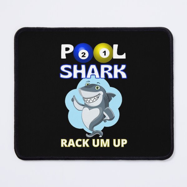 Item preview, Funny Pool Shark Rack Um Up Game Room Poster Let's Play Billiards designed and sold by RGRamsey.