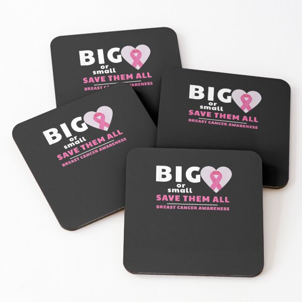 Item preview, Breast Cancer Big Or Small Save Them All Awareness designed and sold by whenevery3.