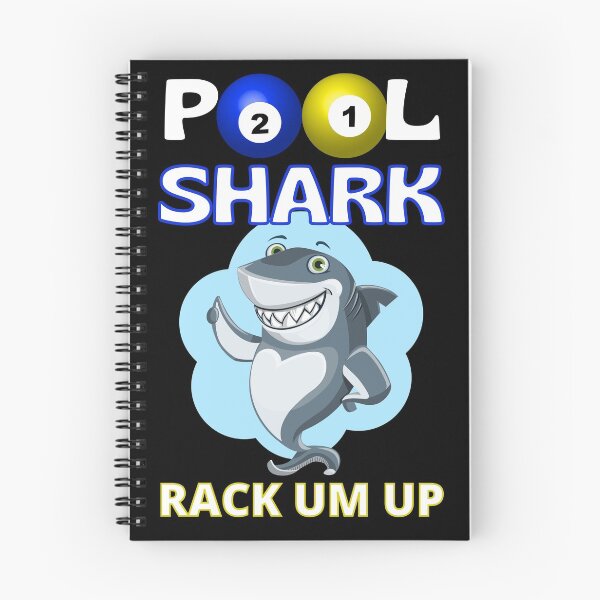 Item preview, Funny Pool Shark Rack Um Up Game Room Poster Let's Play Billiards designed and sold by RGRamsey.