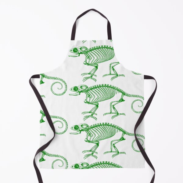 Item preview, Green chameleon skeleton designed and sold by Marker7.