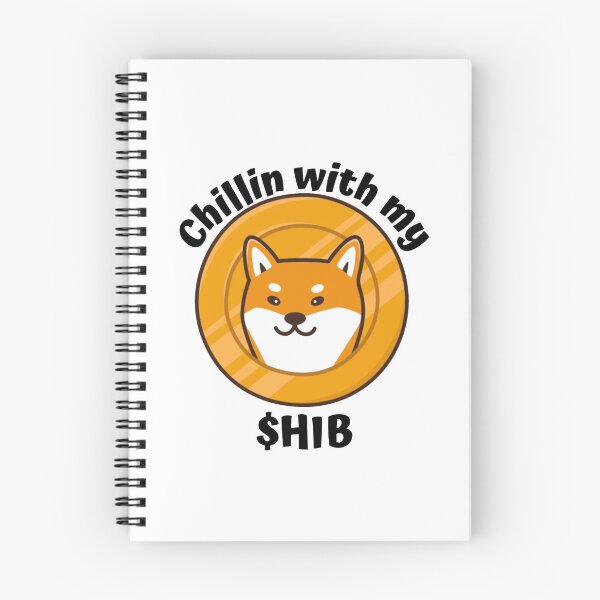 Item preview, Chillin with my Shib (Black)- Shiba Inu Crypto (Shibatoken) designed and sold by CaitU.