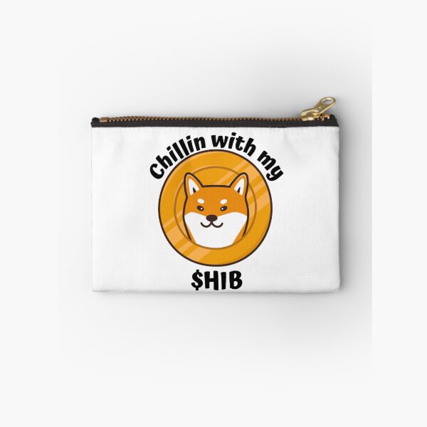 Item preview, Chillin with my Shib (Black)- Shiba Inu Crypto (Shibatoken) designed and sold by CaitU.