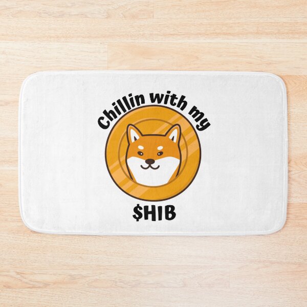 Item preview, Chillin with my Shib (Black)- Shiba Inu Crypto (Shibatoken) designed and sold by CaitU.